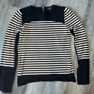 Striped Long Sleeve Blouse